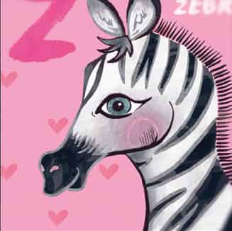 Alphabet Animals – Zebra